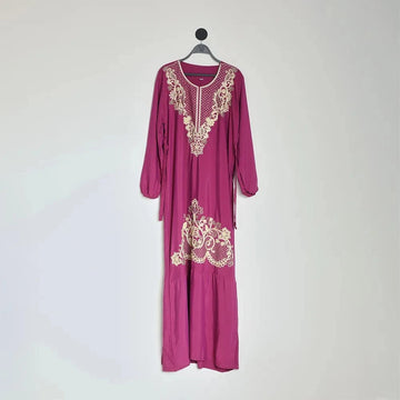 عباية كم طويل استقبال حريمي الوان متعددة من عبايتي